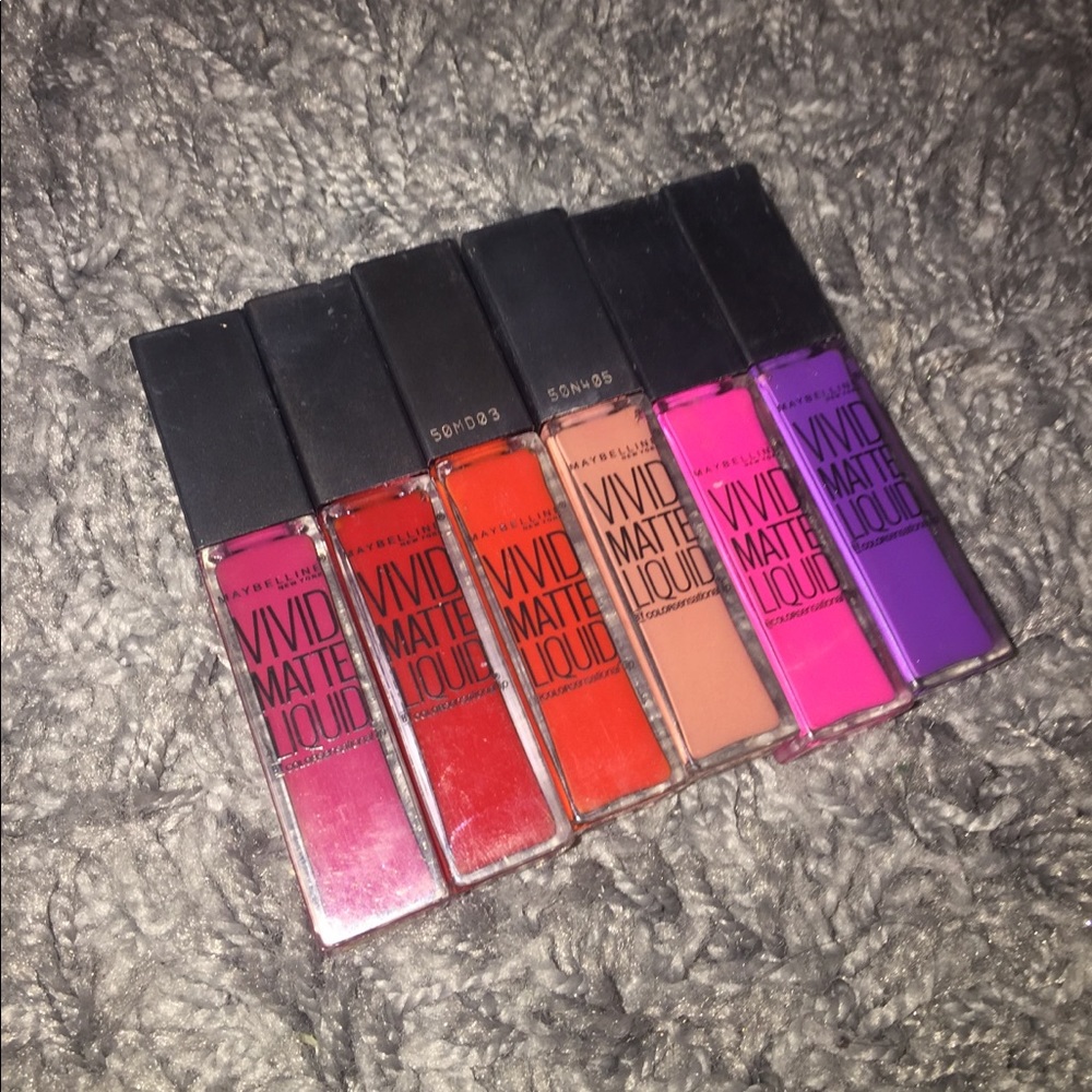 Maybelline Livid Matte Liquid Lipsticks